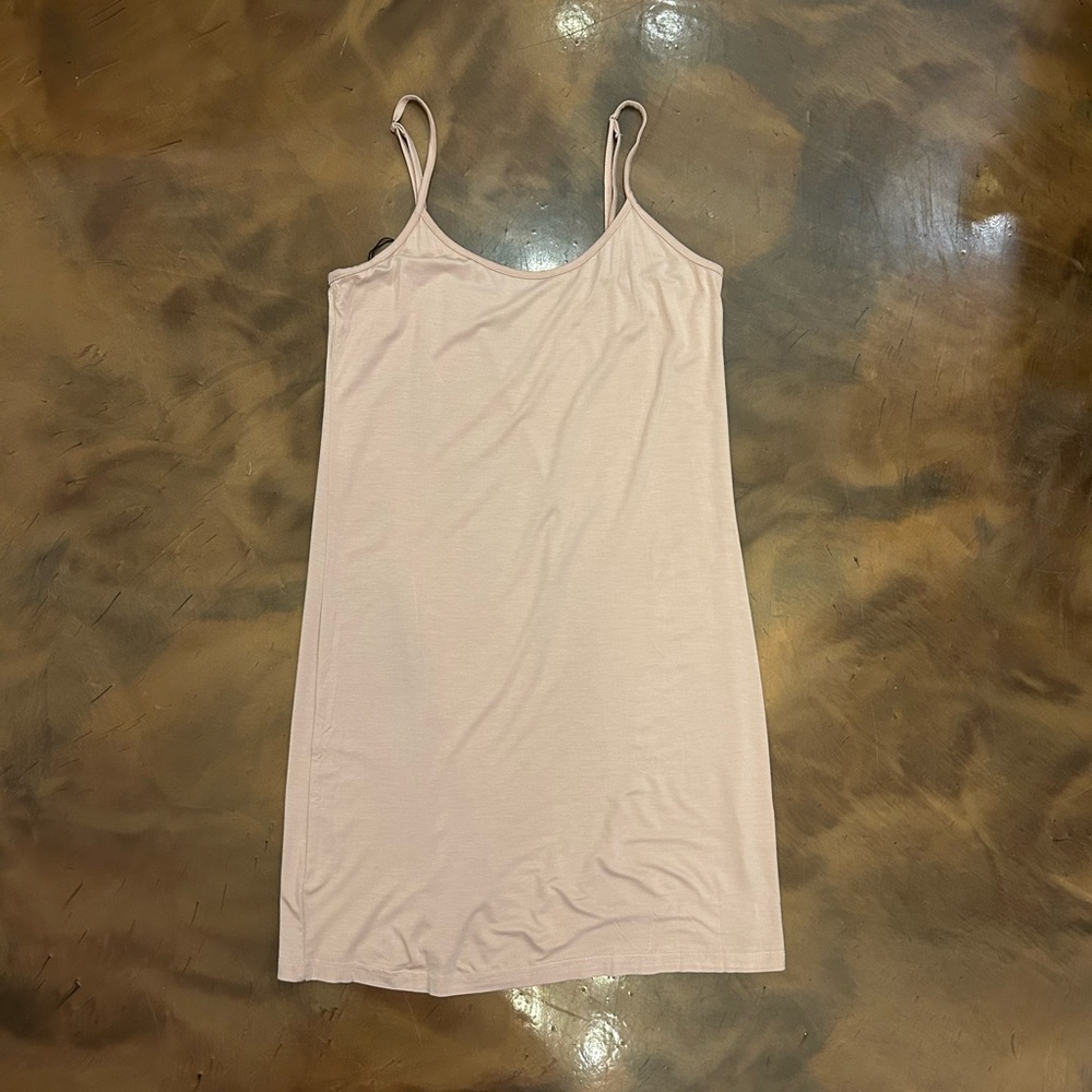 THE REFINERY - Tan Slip Dress NWT